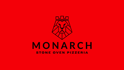 Monarch | Brand Identity adobe branding design flat graphic design graphic designer icon identity illustration illustrator logo minimal minimalism modern monarch pizza logo print design restaurant