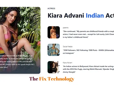 kiaraa Advani Wiki design 3d actress advani bhadohi bollywood frontend frontend design gaurav tripathi html india indian actress kiaraa kiaraa advani mumbai newslatter newslatters tailwindcss up web web design