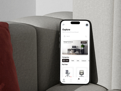 Cubify – Scannable Furniture App branding design homepage illustration logo modern design ui