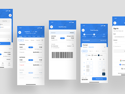 Vella - Ticket Booking App holiday mobile mobile app ticket ticket booking train train app train book travel ui uiux vacation