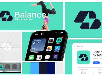 Balance Brand branding graphic design logo ui