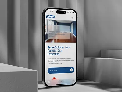 True Colors Web ui ux web webflow