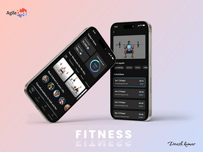 Fitness App Design app design fitness app design graphic design ui ui design