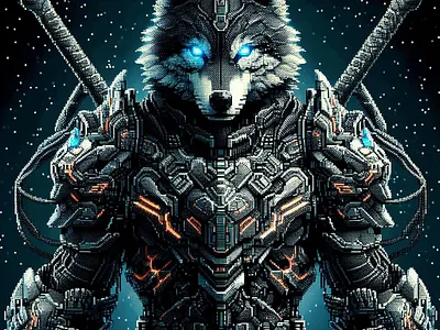 Majestic Alpha Wolf King: Sovereign Warrior of the Lupine Realm noble spirit