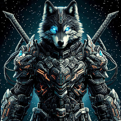 Majestic Alpha Wolf King: Sovereign Warrior of the Lupine Realm noble spirit