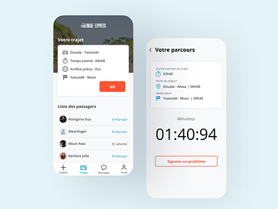 Elegant UI/UX Design for Travel App - Modern Bus Booking booking branding bus app mobile design mobile ui mobile ux product design timer travel travel app ui