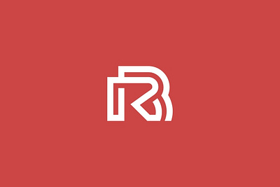 RB Letter Stylist Logo (for Sale) b br br letter clean initial letter letters logo modern monogram r rb rb letter simple stylist