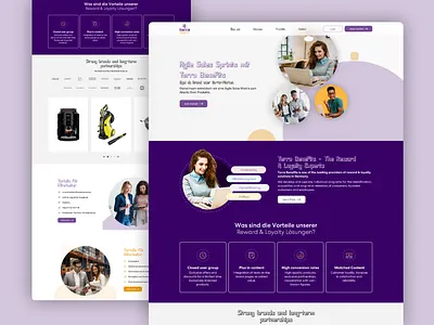 Terra Benefits – The Reward & Loyalty Experts. 3d animation branding graphic design logo ui web website