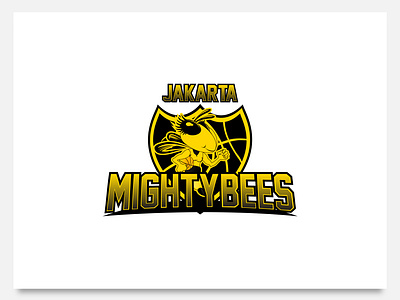 Mightybees Jakarta Logo Sport Design basketball brand branding character design drawing esport graphic design identity illustration logo logo character logo concept logo designer logo esport logo mascot logo sport mascot sport vector