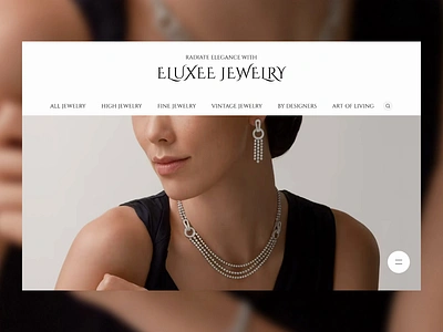 E-commerce Jewelry - Eluxee Landing Page accessories jewelry animation e commerce fashion interaction interaction design jewellery jewellery shop jewelry jewelry animation jewelry design jewelry ui ux jewelry website landing page landing page animation landing page jewelry marketplace ui ux animation website website animation