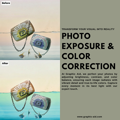 Photo Exposure & Color Correction color correction graphic design image editing