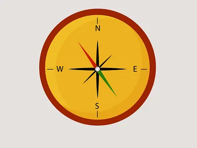 Compass Icon 2d art digital art graphic design icons illustration