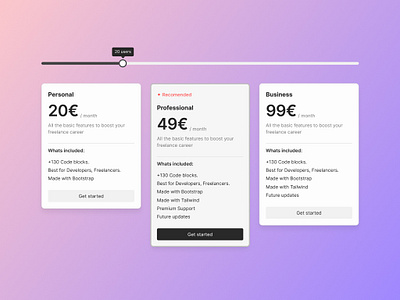 Price card - EmviUI app card card design design emviui figma mayoralven price card price card design product design ui ui kit ux web card web card design