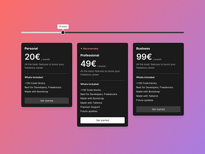 Price card - EmviUI app card card design design emviui figma mayoralven price card price card design product design ui ui kit ux web card web card design