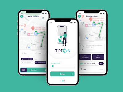 Timon - Senior Care App UI aging in place app design assisted living caregiving elderly assistance elderly health elderly support figma geriatric care healthcare app medical app mobile app responsive design senior care ui design user interface ux design wellness app