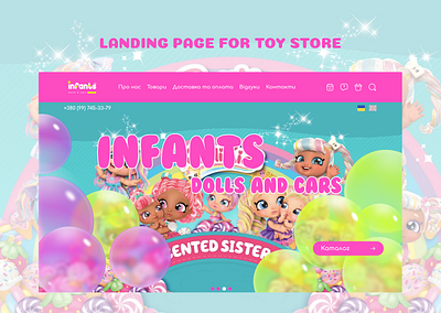 Toy store branding commercial design it agency toy store uiux design