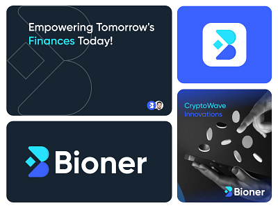 Bioner Logo, Logo Design b letter logo b logo binance brand identity branding crypto logo crypto wallet logo currency logo financial logo futuristic logo logo logo design logo designer modern modern logo payment tech technology transaction wallet money web3 logo