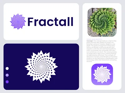 Blockchain platform visual identity blockchain design brand brand identity branding creative vision design fractal patterns fractall logo graphic design identity innovative solutions logo logo design