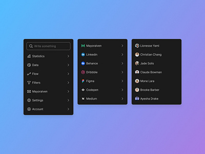 Dropdown - EmviUI app dark mode design dropdown emviui figma input inputs list mayoralven product design select selector ui ui kit ux