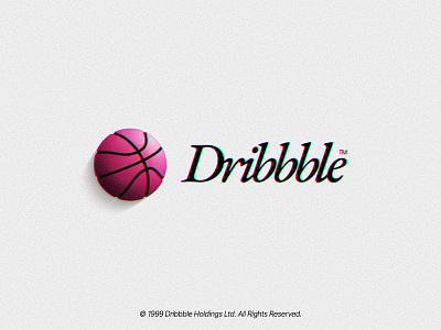 Dribbble 1999 1990 90s brand identity branding branding design design dribbble funny grain graphic design illustration logo logo design logodesign logotype retro serif vintage