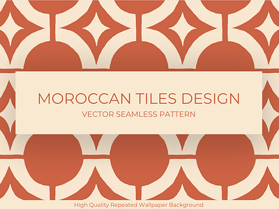 Moroccan Tiles Seamless Pattern moroccan background moroccan pattern moroccan tiles moroccan tiles pattern moroccan wallpaper orange seamless pattern
