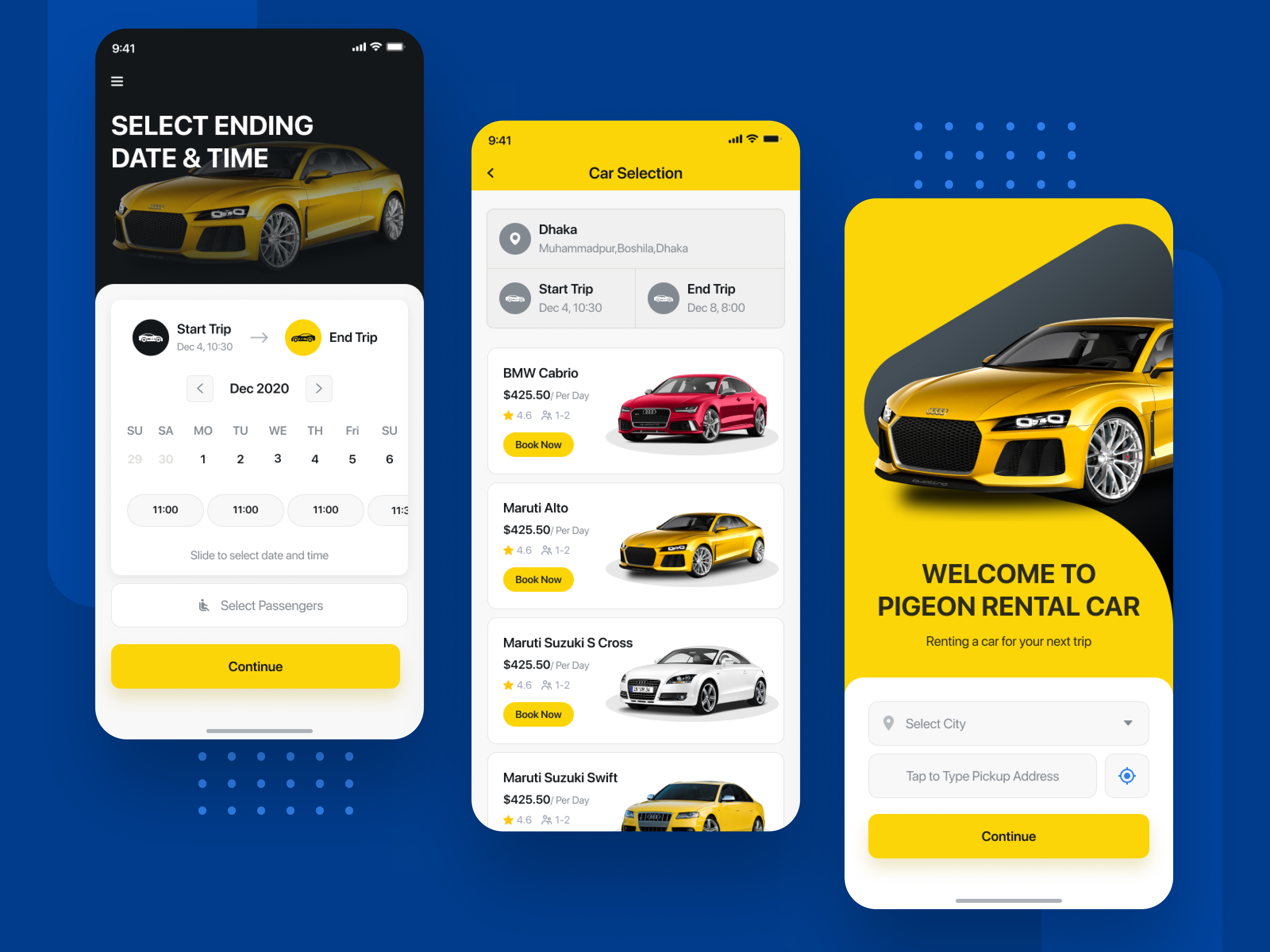 Rental App Design agency app design car app car app design car mobile app car rental app colorful ui figma design figma designer mobile app mobile app design rental rental car app tour app travel app trip app trip app design ui ux designer uiux vinomind