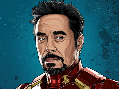 Iron Man Fan Art - Armored Avenger Digital Illustrations fan art iron man iron man fan art marvel tony stark