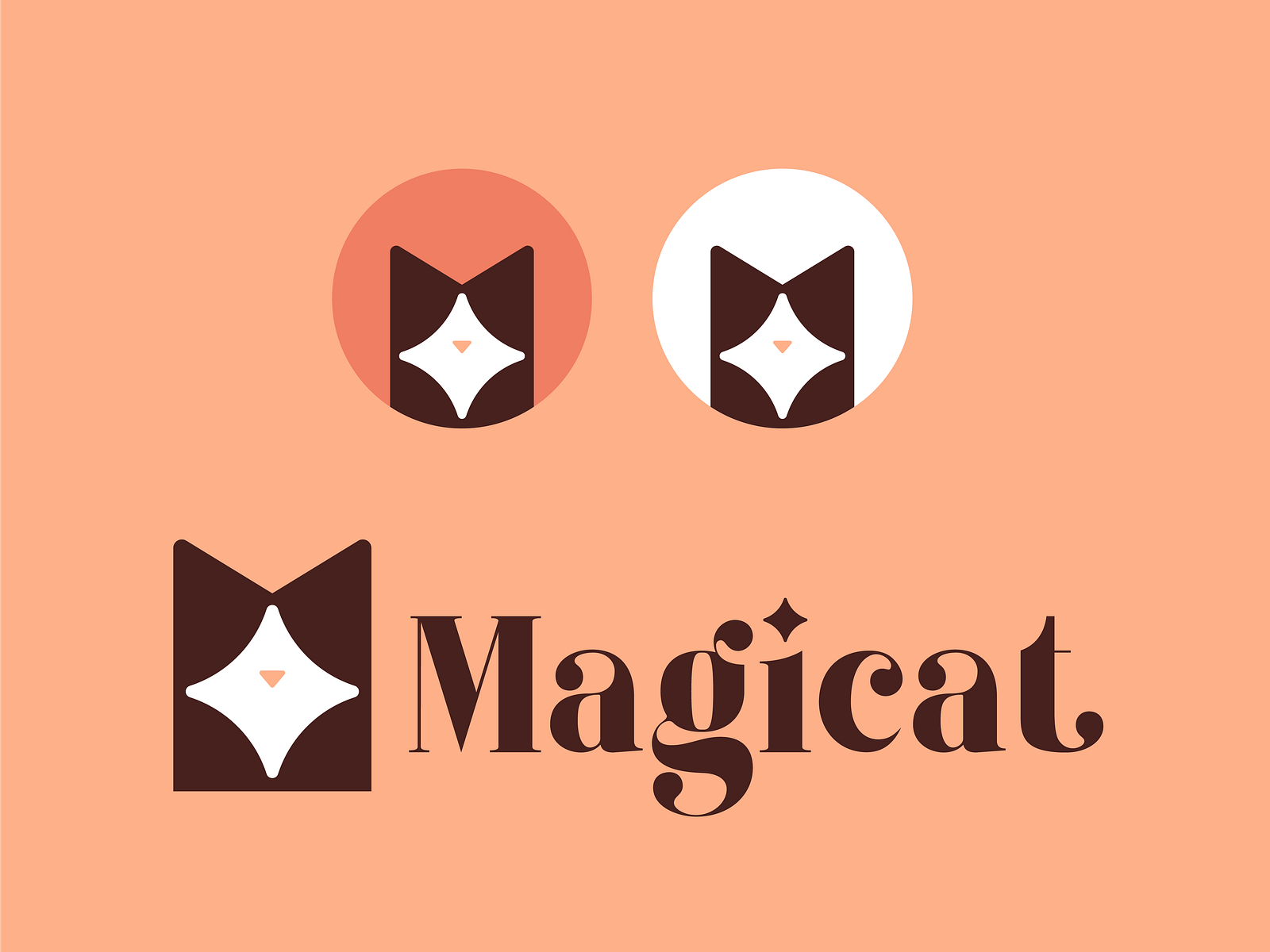 magicat by Badr errouichaq | logorilla for logorilla on Dribbble magicat