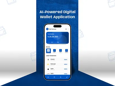AI-Powered Digital Wallet App aiinbanking aiinfinance aiinfintech bankingapps digitalwallet digitalwalletapp ewalletappdevelopment ewalletapps fintechindustry smartbanking