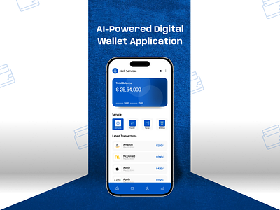 AI-Powered Digital Wallet App aiinbanking aiinfinance aiinfintech bankingapps digitalwallet digitalwalletapp ewalletappdevelopment ewalletapps fintechindustry smartbanking