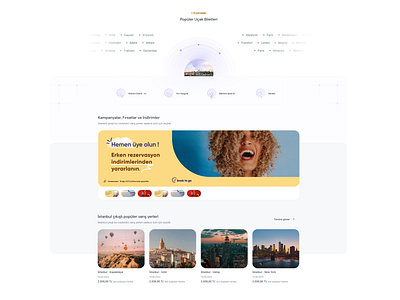 Tourism Agency branding ui