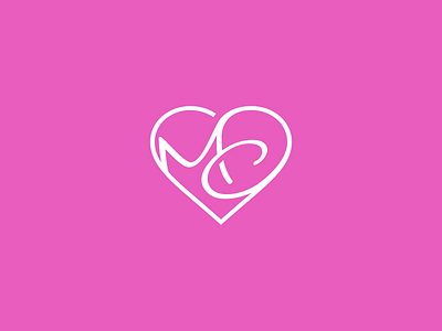 MD_Heart Logo Design adobe illustrator artwork brand identity branding design graphic design graphic designer heart illustration logo logo design logos logotipo logotype pink symbol tattoo typography vector vetor