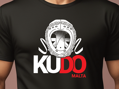 Kudo Malta t-shirt print affinity designer graphic design illustration illustrator print t shirt design vector