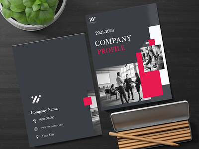 Company Profile graphic design modern flyer professional flyer