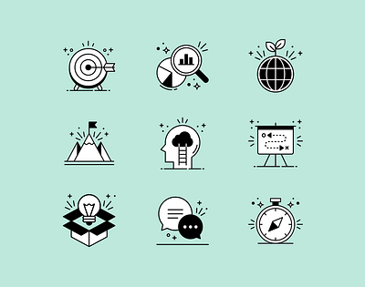 Finance — Illustrations app banking bar graph communication figma finance globe graph human icon designer icon set icons illustration illustrator ios simple target ui ux world