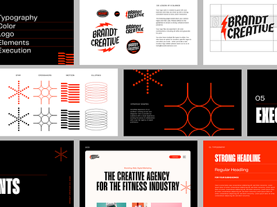 BCC Brand Guide black brand branding design designer elements fitness geometric graphic graphic design guide guidelines icon identity logo mark red symbol typography visual