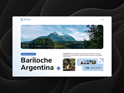 Hero Section Responsive - Bariloche Arg. figma hero hero section ui web design