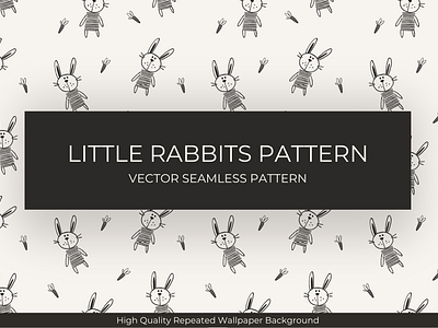 Little Rabbits Seamless Pattern children pattern children wallpaper kids pattern kids wallpaper little rabbits rabbits pattern toddler kids toddler wallpaper