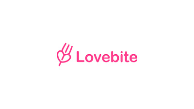 Love bite - Logo Identity brand brand guidelines branding designer graphic design logo logo designer logo identity minimal restaurant logo