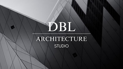 Architecture Company "DBL" branding design graphic design illustration logo