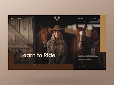 Professional Training Slider Template for WordPress adventure country design hero image horseback horses riding slider slider plugin slider revolution template training ui wordpress wordpress slider