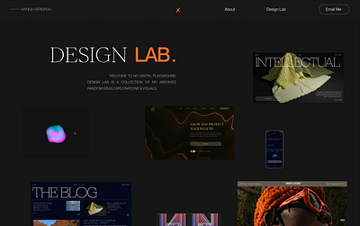 website portfolio/ personal website animation branding design landing logo moncler portfolio ui userexpirience ux web