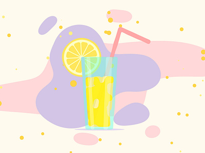 Lemonade animation 2d animation lemonade motion graphics summer vibe