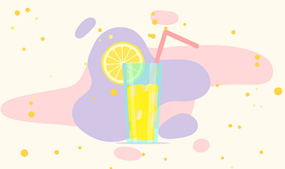 Lemonade animation 2d animation lemonade motion graphics summer vibe