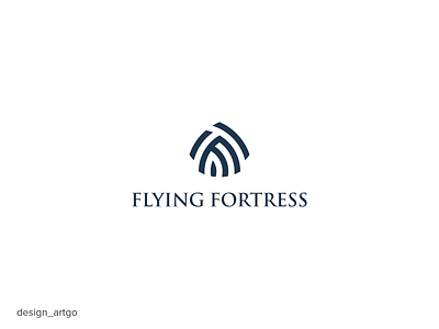 Simple FF Monogram Logo branding design ff ff logo flat flying fortress graphic design logo logos minimal modern simple typography