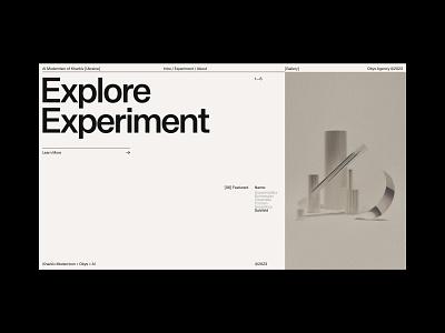 AIM — AI Modernism of Kharkiv [Ukraine] ai black design minimal motion swiss typography ui web