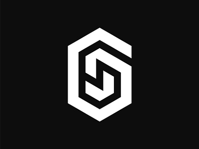 GS monogram logo bold brand branding creative design geometric gs gs logo gs monogram icon identity illustration lettermark logo logotype mark masculine monogram polygon symbol