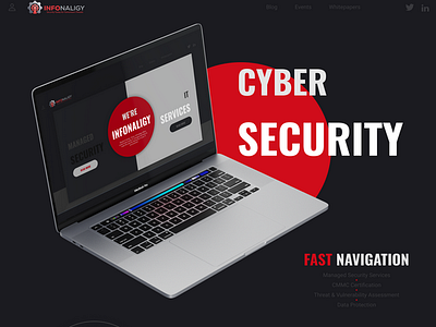 Cyber Security Website Design branding cyber security design graphic design illustration logo typography ui ux vector web design