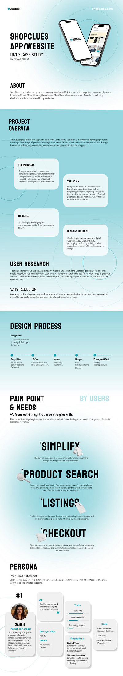 Shopclues - UI/UX Case study | Redesign UI app design ecommerce figma graphic design interaction design ui uiux user experience user interface ux case study website design