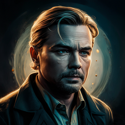 Leonardo DiCaprio Portrait - Leonardo DiCaprio Fan Art concept art portraits